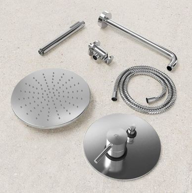 Комплект душевой системы PAFFONI Shower скрытого монтажа (цвет - хром)