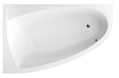 Ванна акрилова RADAWAY RINEIA 150x95 L / ніжками / сифоном (WA1-31-150×095L)