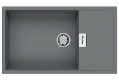 Кухонна мийка FABIANO CUBIX 86x50 XL Titanium (8221.201.0973)