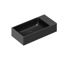 Раковина для ванної підвісна Catalano New Zero 50х25 см. чорний матовий (15025VENS), Черный