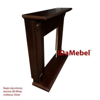 Камінокомплект IDAMEBEL CAROLINA DANVILLE BRASS (C-IDACAROLNUTDANVBRSCUTPLIN)