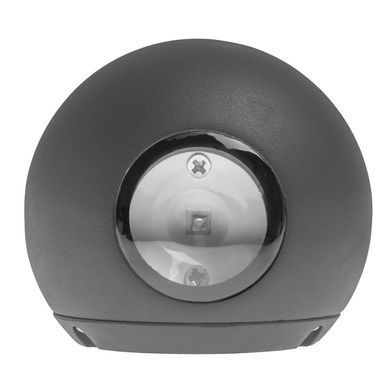Подсветка LED фасадна IP65 AL-235/2х3W NW BK