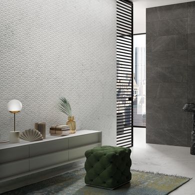 Плитка ITALGRANITI LUX EXPERIENCE MW0196RB ROMBO STATUARIETTO