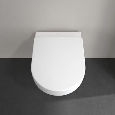 Подвесной унитаз VILLEROY & BOCH ARCHITECTURA TWISTFLUSH + сиденье SOFT CLOSE (4694CL01)