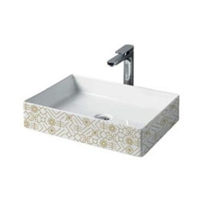 Раковина ARTCERAM SCALINO WHITE GLOSSY EL MORO 38х55 (SCL002 01; 90)