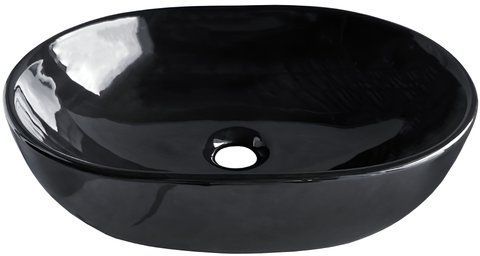 Раковина VOLLE AMADEUS 35х48 / чорна (13-06-06BLACK)