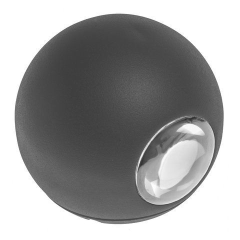 Подсветка LED фасадна IP65 AL-235/2х3W NW BK