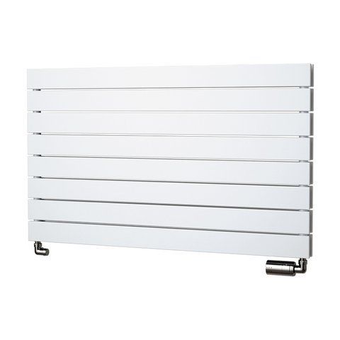 Радіатор ISAN COLLOM DOUBLE H 602X1800 RAL9016 Підключення нижнє праве