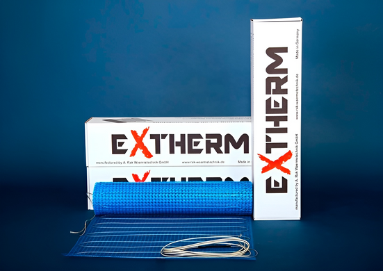 Нагрівальний одножильний мат EXTHERM ETL 200 - 1м² / 200Вт