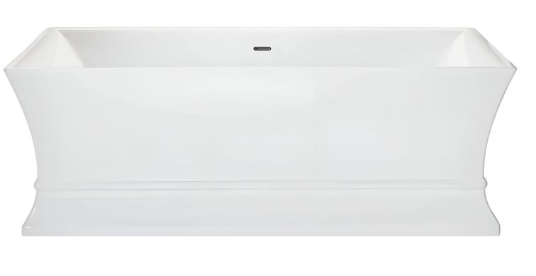 Ванна акриловая отдельностоящая GAIA AUSTIN 169x75 белая (VTA5000)