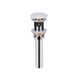 Раковина QTAP ALBATROSS 5H 50х100 / донний клапан (QT01115100HW)