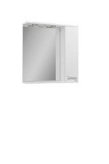 Шкаф зеркальный MIRATER Корнелия 75х70х17 Белый (4530)