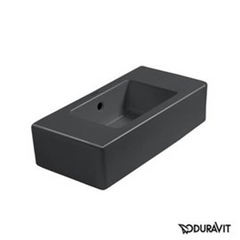 Раковина керамическая 50 см Duravit Vero, черная (0703500800)
