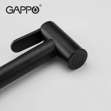 Гігієнічний душ чорного кольору GAPPO G7290-6 (1042581)