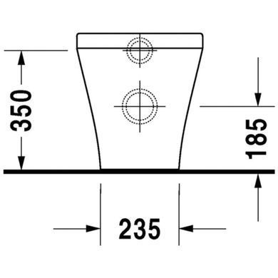 Напольный унитаз DURAVIT DURASTYLE (2150090000)