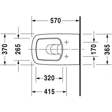 Напольный унитаз DURAVIT DURASTYLE (2150090000)