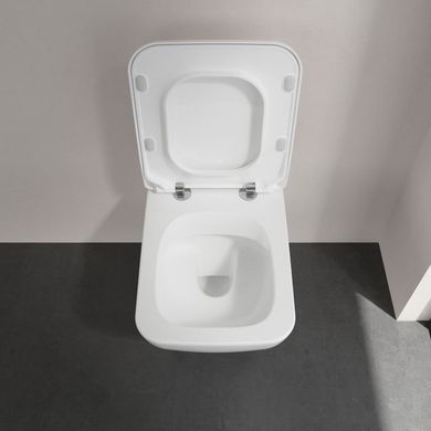 Підвісний унітаз VILLEROY & BOCH VENTICELLO + сидіння SOFT CLOSE (4611RS01)