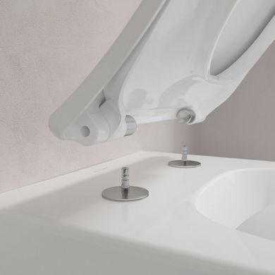 Підвісний унітаз VILLEROY & BOCH VENTICELLO + сидіння SOFT CLOSE (4611RS01)