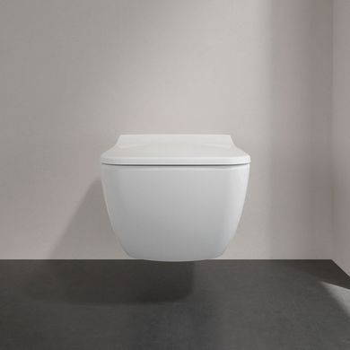 Підвісний унітаз VILLEROY & BOCH VENTICELLO + сидіння SOFT CLOSE (4611RS01)
