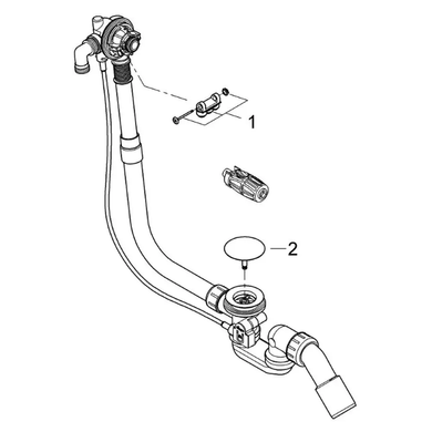 Сифон для ванни GROHE TALENTOFILL (28991000)
