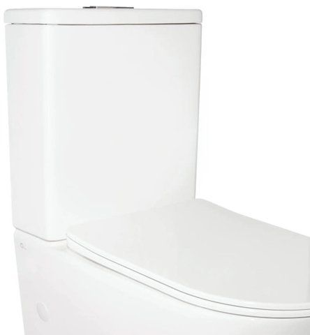 Бачок підлогового унітазу QTAP STORK 3/4.5L 375х405х1405 WHITE (QT15222178W2)