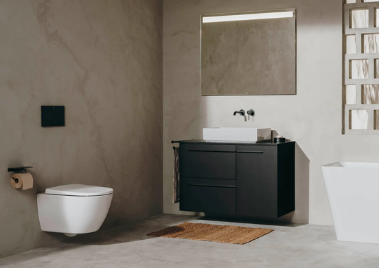 Підвісний унітаз ROCA ONA COMPACTO RIMLESS + сидіння SOFT CLOSE (A34H689000)