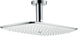 Верхній душ HANSGROHE PURAVIDA 1jet ECOSMART / стельове кріплення / білий / хром (26603400)