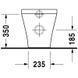 Напольный унитаз DURAVIT DURASTYLE (2150090000)