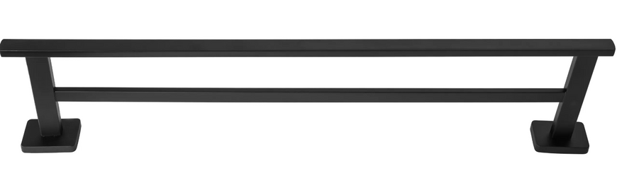 Вішалка подвійна для рушника REA OSTE 02 BLACK чорний
