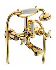 Змішувач для ванни CUTHNA zlato двовентильний золото (10280 zlato)