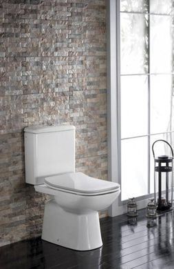 Підлоговий унітаз CERASTYLE DURU + сидіння SLIM SOFT CLOSE (АР000040675)