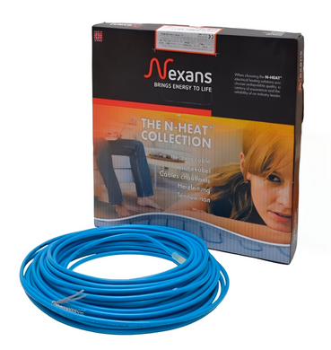 Нагрівальний двожильний кабель NEXANS TXLP/2R - 11.7м / 1,2-1,5м² / 200Вт (258-8930)