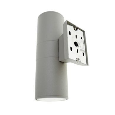 Світильник фасадний E27 GREY IP54 (AL-129/2)