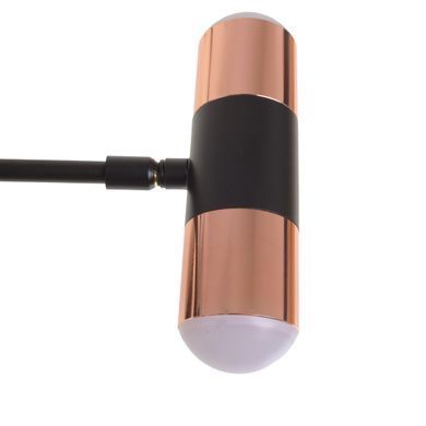 Люстра светодиодная потолочная 36W NW BK+G (BR-01 668C/12)