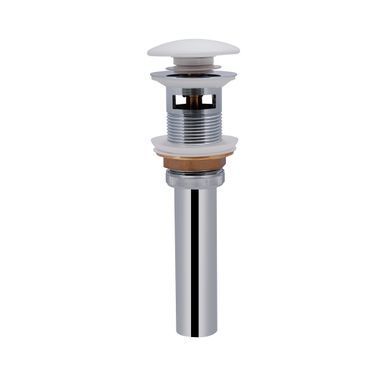 Раковина моноблок QTAP TERN 44х80 / донний клапан (QT1711G302W)