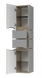 Пенал підвісний MIRATER Сакраменто 35x35 Сірий (5653)