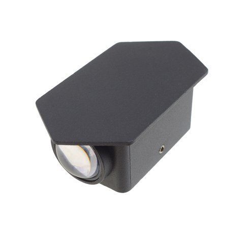 Подсветка фасадна LED 2W NW IP54 BK (AL-605/2)