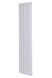 Дизайнерський вертикальний радіатор опалення ARTTIDESIGN «Livorno II 5/1600/340/50» білий матовий.