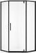 Душевая кабина RAVAK X-POINT SLIM XPSHP3 100х100 / черная (X335A030FZ1)