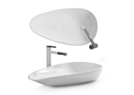 Раковина REA GRETA 42.5х76.5 / белая (REA-U1500)