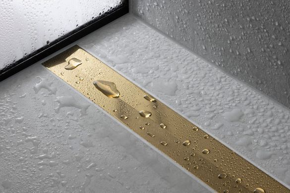 Зовнішня частина зливу HANSGROHE RAINDRAIN FLEX / 1000мм / для душу / чорний / матовий / хром (56046340)