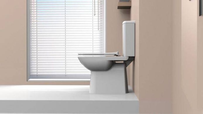 Підлоговий унітаз CERASTYLE DURU + сидіння SLIM SOFT CLOSE (АР000040675)