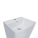 Раковина моноблок QTAP TERN 44х80 / донний клапан (QT1711G302W)