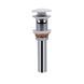 Раковина моноблок QTAP TERN 44х80 / донний клапан (QT1711G302W)