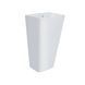 Раковина моноблок QTAP TERN 44х80 / донний клапан (QT1711G302W)