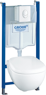 Клавиша смыва для унитаза GROHE SKATE AIR / белая (38505SH0)