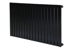 Горизонтальный дизайнерский радиатор отопления ARTTIDESIGN Terni G 18/1062 черный матовый