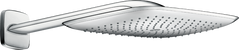 Верхний душ HANSGROHE PURAVIDA 1jet ECOSMART/душевой кронштейн/белый/хром (26602400)