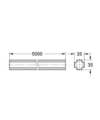 Профіль GROHE RAPID PRO 5м (39019000)