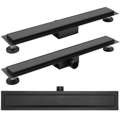 Трап для душу REA NEO PURE BLACK MATT 70 (REA-G6050)